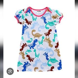 Kids Dinosaur Print Nightgown